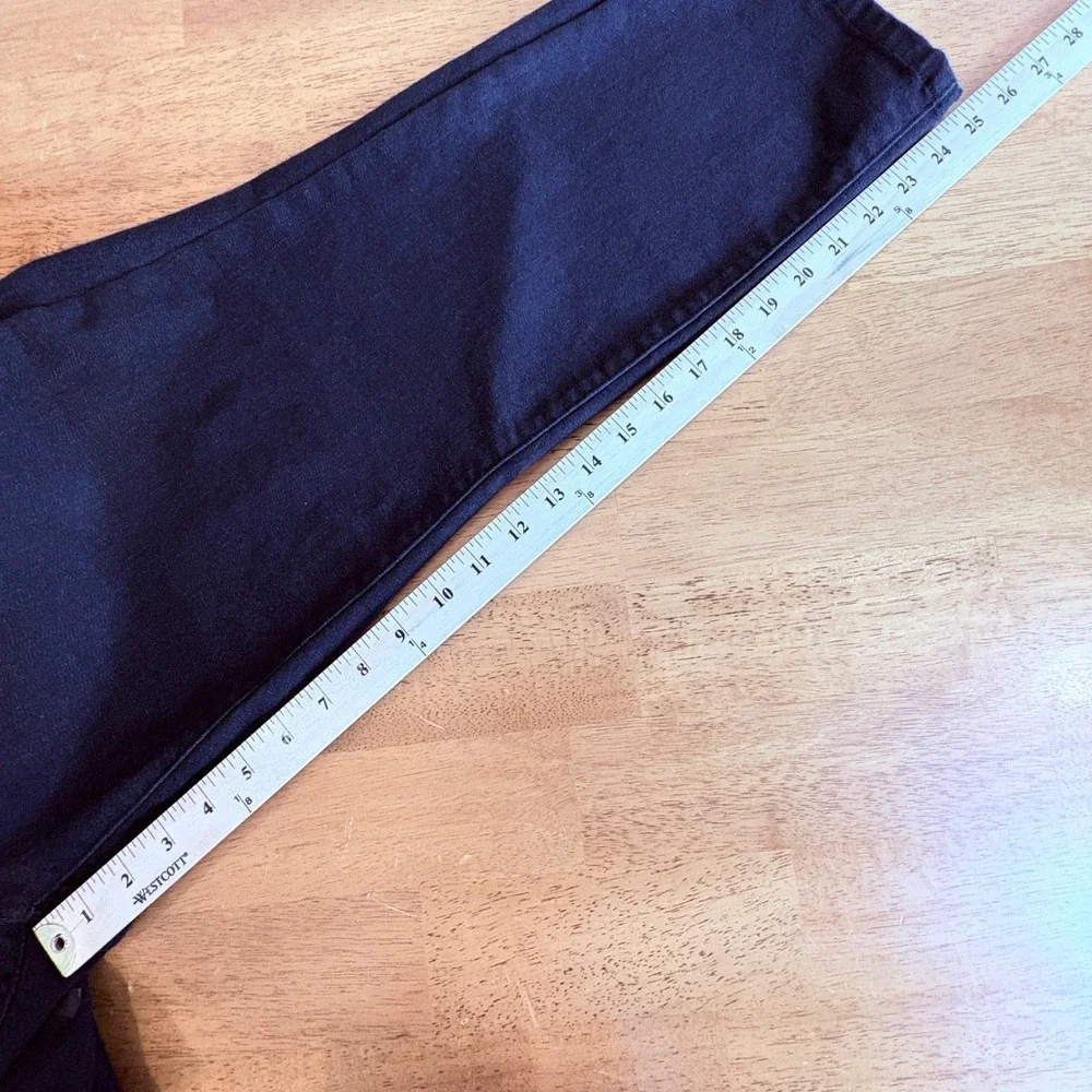 Lane Bryant Women Plus 20 Black Dark Wash Skinny‎ Ankle Jeans High Rise Stretch